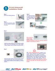 D-Link ANT24-1400 Installation Manual