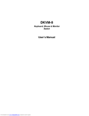 D-link DKVM-8 User Manual