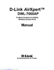 D-link AirXpert DWL-7000AP Manual
