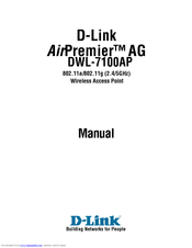 D-link DWL-7100AP Manual