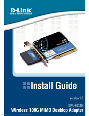 D-link DWL-G520M Install Manual
