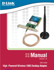 D-link DWL-G550 Manual