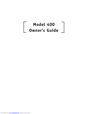DEI 400 Owner's Manual