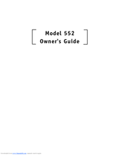 Directed Electronics Automate 552 Owner's Manual
