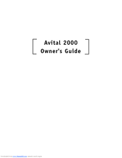 DEI 2000 Owner's Manual