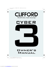 Clifford cyber Arrow 3 Owner's Manual