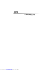Directed Electronics 560T Owner's Manual