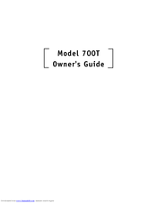 Dei 700T Owner's Manual