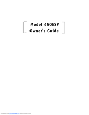 DEI 450ESP Owner's Manual