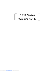 DEI 551 T Series Owner's Manual