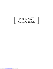 Dei 710T Owner's Manual