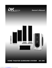 DK Digital AS-290 Owner's Manual