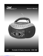 DK Digital CDB-400 Owner's Manual
