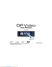 DP Audio Video DP301BL User Manual