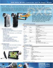 DXG DXG-5D7V Specifications