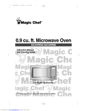 Daewoo MCD990W Instruction Manual & Cooking Manual