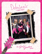 Daisy Rock Debutante Rock Candy Brochure & Specs