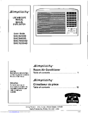 simplicity window air conditioner