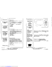 Danby Simplicity SMW920W Owner's Manual
