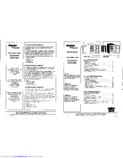 Danby Millenium DAR254W Owner's Manual