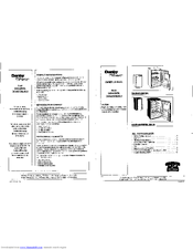 Danby Millennium DAR482BL Owner's Manual