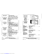 Danby Diplomat DCR055W Owner's Manual