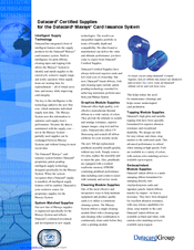 DataCard Maxsys Supplementary Manual