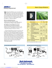 Davis Alarm Output Module Brochure
