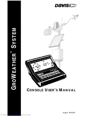 Davis Instruments GroWeather 7450 User Manual