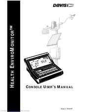 Davis Instruments Health EnviroMonitor 7475 User Manual