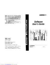 Davis Instruments Energy WeatherLink 1.0 User Manual