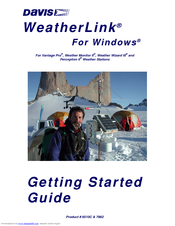 Davis Instruments WeatherLink 6510C Getting Started Manual