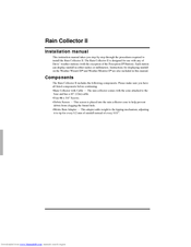Davis Instruments 7852 Installation Manual