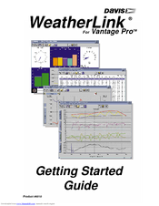 Davis WeatherLink 5.0 Getting Started Manual