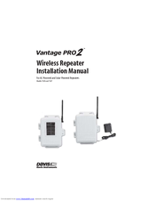 Davis Wireless Repeaters for VP2 Installation Manual