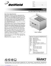 Delfield F18MR52D Specification Sheet