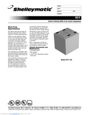 Delfield Shelleymatic RFF-103 Specifications