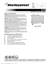 Delfield Shelleysteel SCFM-50 Specifications