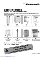 Delfield CAB2-1450ET Install Manual