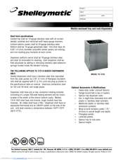 Delfield Shelleymatic T-1014 Specifications