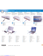 Dell Inspiron 600m Setup Manual