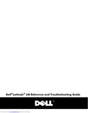 Dell Latitude LM Reference And Troubleshooting Manual