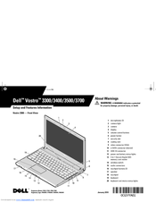 Dell Vostro 3700 Setup And Features Information