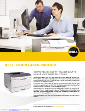 Dell 2230d Brochure & Specs
