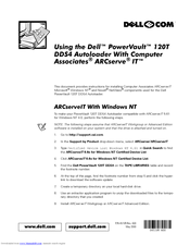 Dell PowerVault 120T DDS4 User Manual