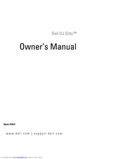 Dell DJ DJ Ditty Owner's Manual