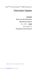 Dell PowerEdge 2800 Information Update