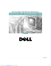 Dell PowerEdge 4100/180 Installation And Troubleshooting Manual