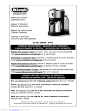 Delonghi EC460 Series Manuals | ManualsLib