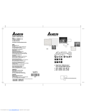 Delta Electronics B07S200 Quick Start Manual